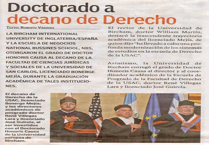 Bircham University 2010 Guatemala NBS & ESGI Graduation Bircham University 2010 Guatemala NBS & ESGI Graduation