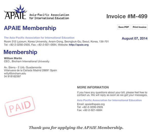 Bircham University APAIE - Asia-Pacific Association for International Education Bircham University APAIE - Asia-Pacific Association for International Education