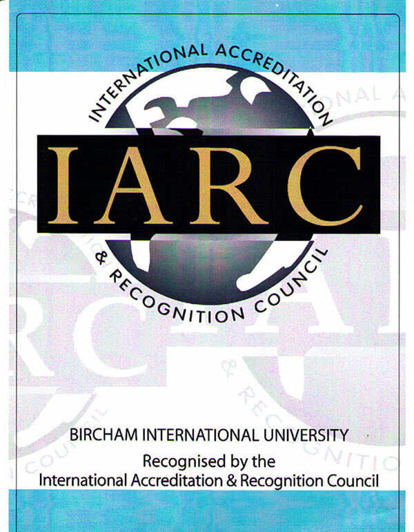 Bircham University IARC - International Accreditation & Recognition Council Bircham University IARC - International Accreditation & Recognition Council