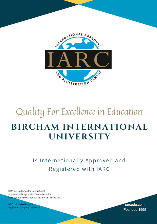 Bircham University IARC - International Accreditation & Recognition Council Bircham University IARC - International Accreditation & Recognition Council