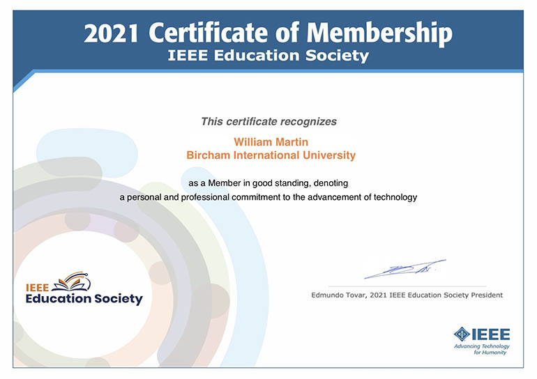 Bircham University IEEE ES - Education Society Bircham University IEEE ES - Education Society
