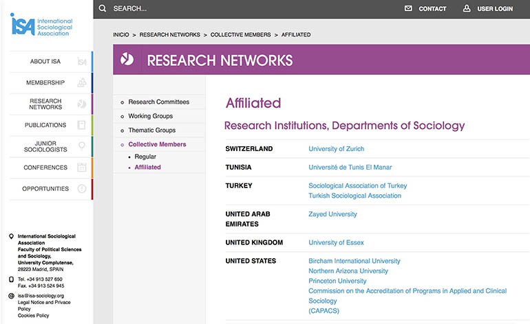 Bircham University ISA - International Sociological Association Bircham University ISA - International Sociological Association